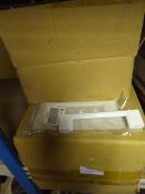 *Box Containing Assorted Faux Crystal Cupboard and