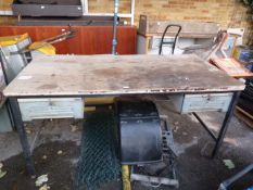 *Metal Framed Work Table (6'x3'x34
