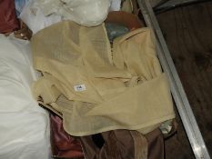 Box Containing Various Curtain and Fabric Samples