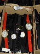 Box of 40 Assorted Ladies and Gents Fashion Watche