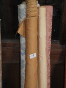 Five Rolls of Curtain Fabric Remnants (As Per Photograph)