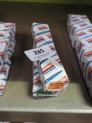 One Box of 10 Round Smooth and One Box of 10 Squar