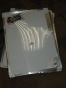 Four Dry Wipe Notice Boards