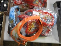 Five Solar Powered Children's Sun Visors with Fans