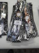 Ten Wristwatches with Roulette Wheel Dials