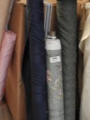 Five Rolls of Curtain Fabric Remnants (As Per Photograph)