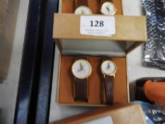 Two Pairs of Ladies & Gents Matching Wristwatches
