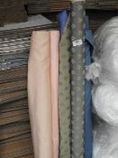 Five Rolls of Curtain Fabric Remnants (As Per Photograph)