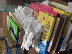 Assorted Childrens Toys and Plastic Fencing Includ