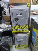 *Two Metal Locker Banks