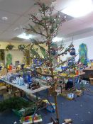 *Prelit LED 8ft Winterberry Christmas Tree