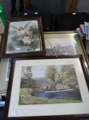 Three Large Framed Prints