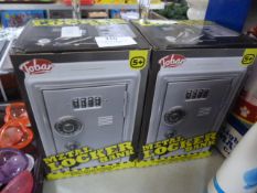 *Two Metal Locker Banks