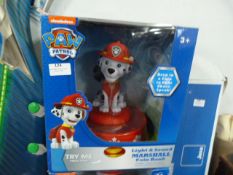 *Paw Patrol Light & Sound Marshall Coin Bank