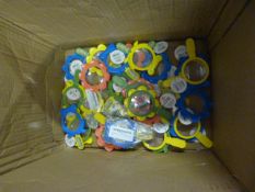 *Box Containing Flower & Veg Magnifying Lens Childrens Toys