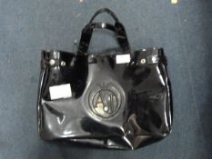 Armani Jeans Black Tote Handbag