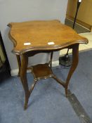 Edwardian Walnut Occasional Table