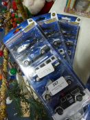 *Three Packs of Teamster Street Series Diecast Veh