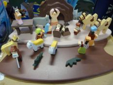 *Two Smallfoot Wooden Nativity Playsets