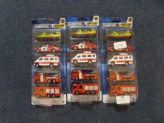*Teensters Street Series Diecast Cars - Emergency Vehicles