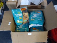 *Seven Packs of Pampers Baby Dry 9-20lbs Midi