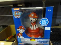 *Paw Patrol Light & Sound Marshall Coin Bank