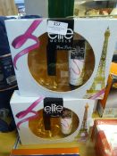*Two Elite Models Paris Baby Body Lotion Vapourizer Gift Sets