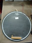 Circular Chalk Noticeboard