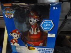*Paw Patrol Light & Sound Marshall Coin Bank