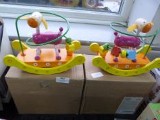 *Two Wooden Motoric Loop Rockers