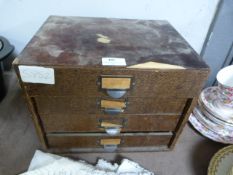 Winel Four Drawer Stationery Cabinet