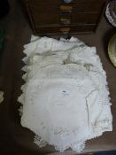 Selection of Crochet Table Linen