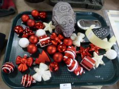 Victorian Brown Glazed Jug, Mantel Clock, Christma