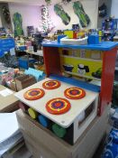 *Legler Wooden Mobile Kitchen and Food Playset