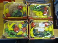 *Four Legler Box with Pretend Play Fruits