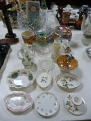 Selection of Pottery Vases, Trinket Dishes, Wedgwo