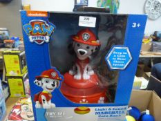 *Paw Patrol Light & Sound Marshall Coin Bank