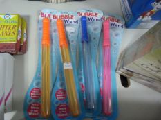 *Four Bubble Wands
