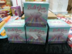 *Four Bath Gem Spa Lights