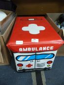 Child's Toy Box Ambulance