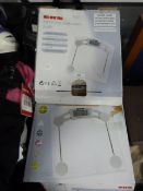 Two EKS Electronic Bathroom Scales