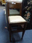 1930's Oak Framed Childs Chair
