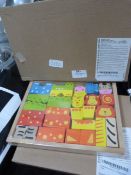 *Wooden Building Blocks Safari