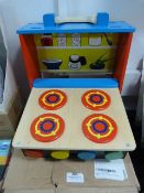 *Legler Mobile Kitchen and Food Playset