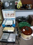 Tower Slow Cooker, Roasting Dishes, Hairdryer, Clo