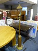 Brass and Copper Effect Street Lamp Style Lamp