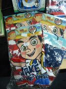 *Four Jake & The Neverland Pirates Bath Ponchos