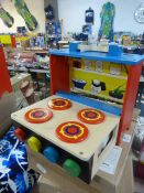 *Legler Wooden Mobile Kitchen and Food Playset