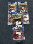 *Three Packs of Teamster Street Series Diecast Veh