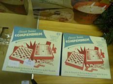 *Two Classic Compendium Board Games